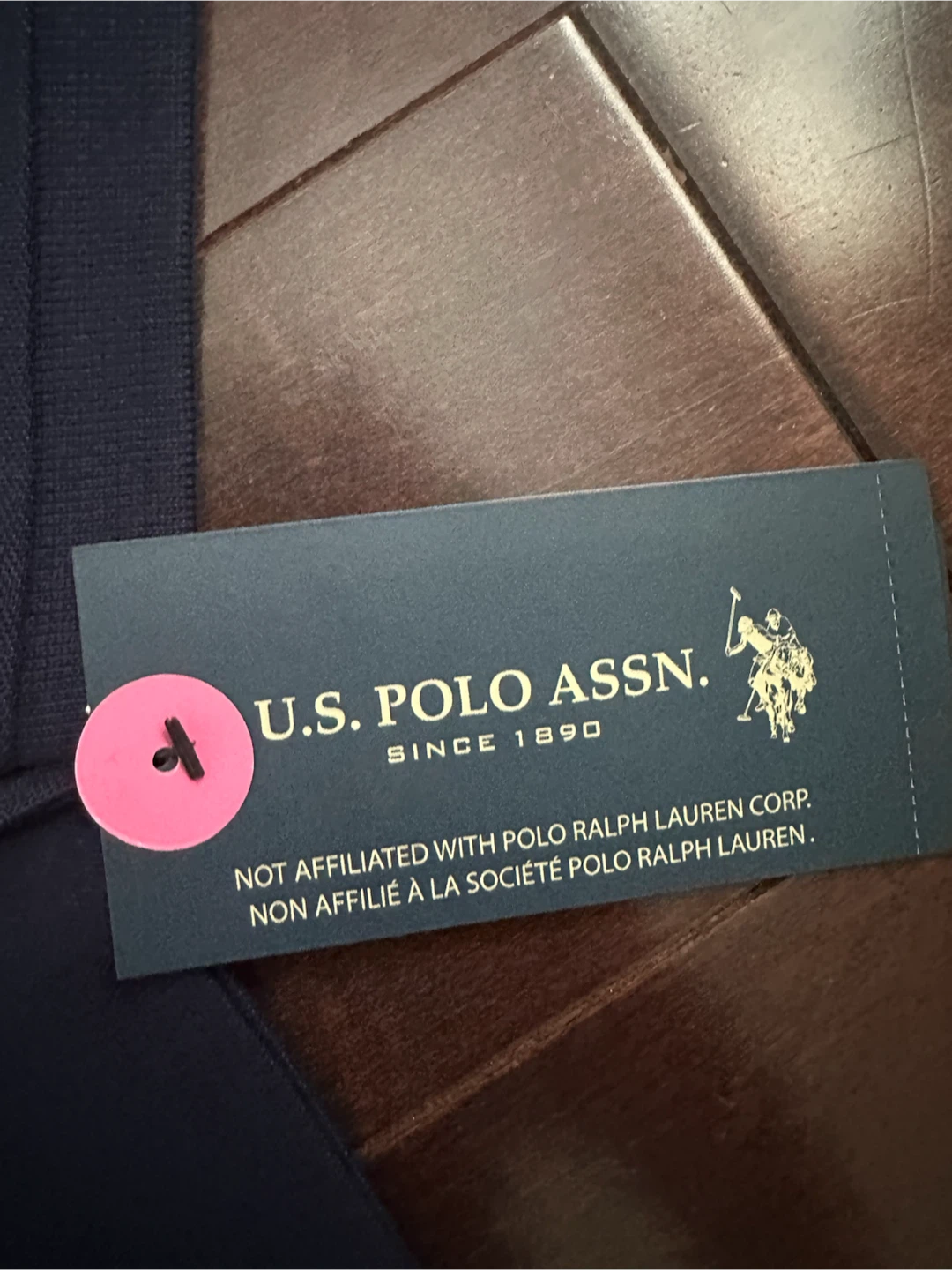 U.S. POLO ASSN. Navy Blue Polo Shirt - photo 3