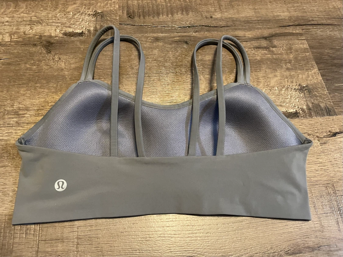 Lululemon Grey like a cloud Bra (8)