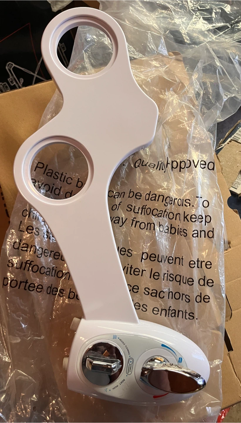 Hot cold Bidet Attachment with Dual Nozzle