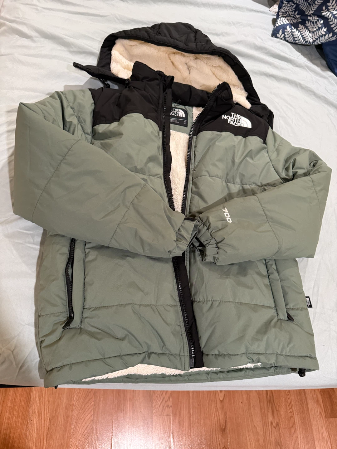 The North Face Sherpa Lined Puffer Jacket