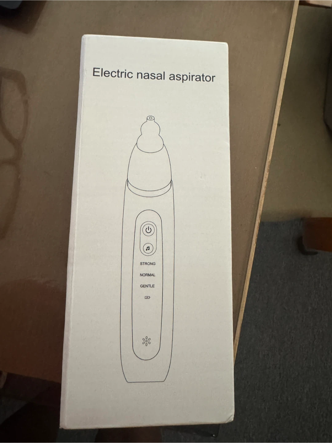 Electric nasal aspirator