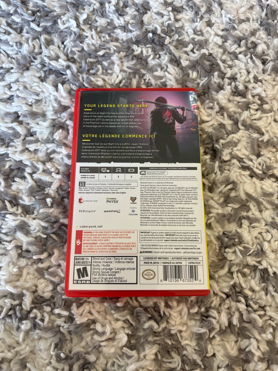 Cyberpunk Ultimate Edition for Nintendo Switch 2 - photo 2