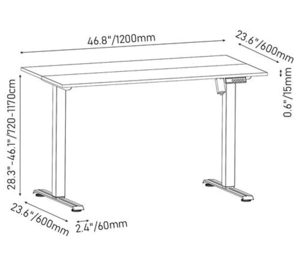 Moving Sale - Adjustable Height Standing Desk - photo 2