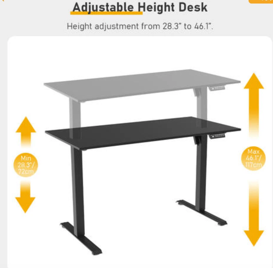 Moving Sale - Adjustable Height Standing Desk - photo 3