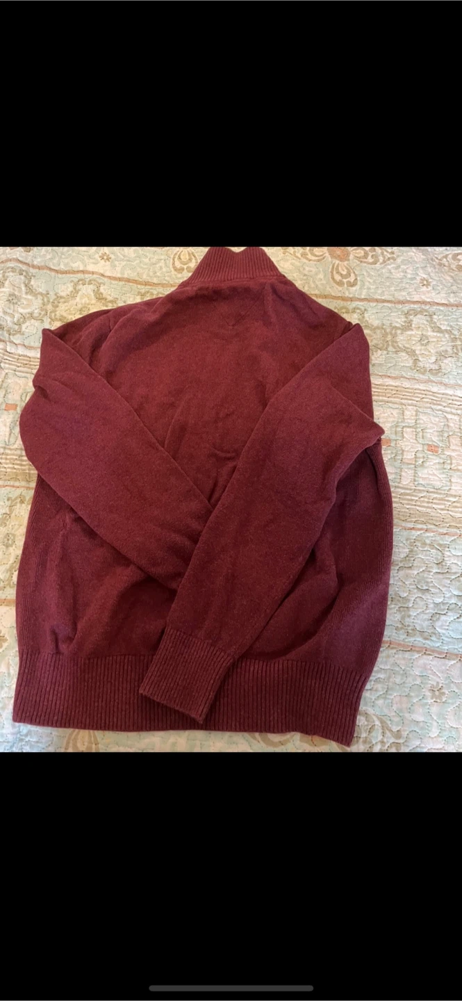 Tommy Hilfiger Quarter Zip Sweater Pullover Size S/P - photo 2