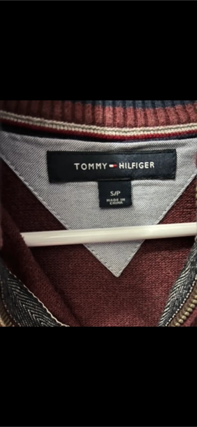 Tommy Hilfiger Quarter Zip Sweater Pullover Size S/P - photo 4