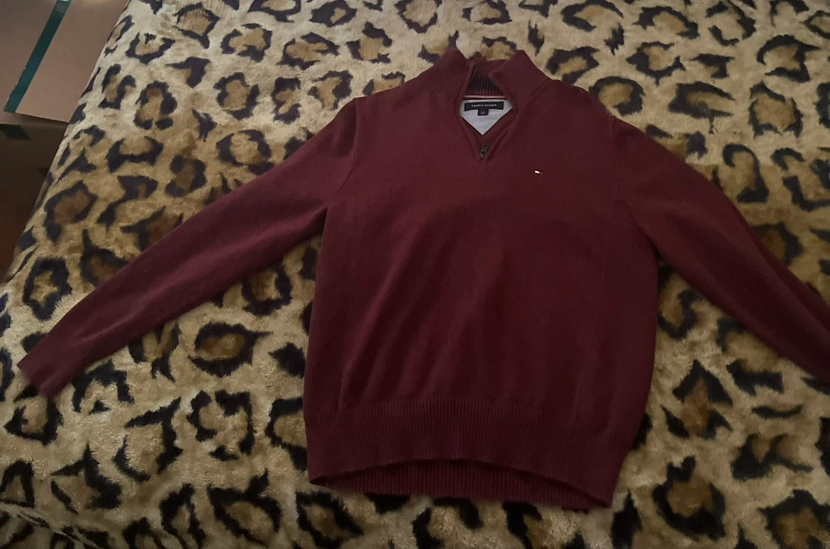 Tommy Hilfiger Quarter Zip Sweater Pullover Size S/P - photo 5