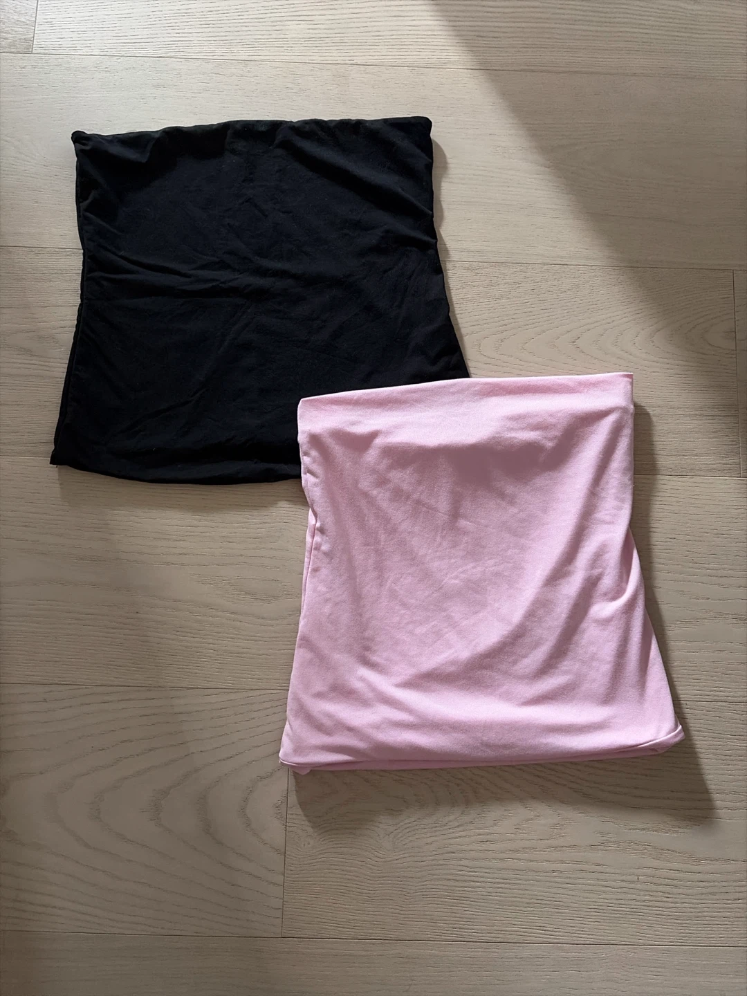 Black and Pink Tube Tops - Size Small