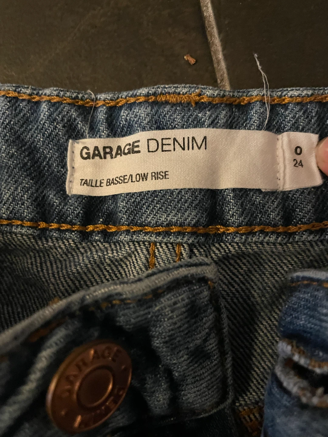 Garage Denim Low Rise Shorts Size 0 - photo 2