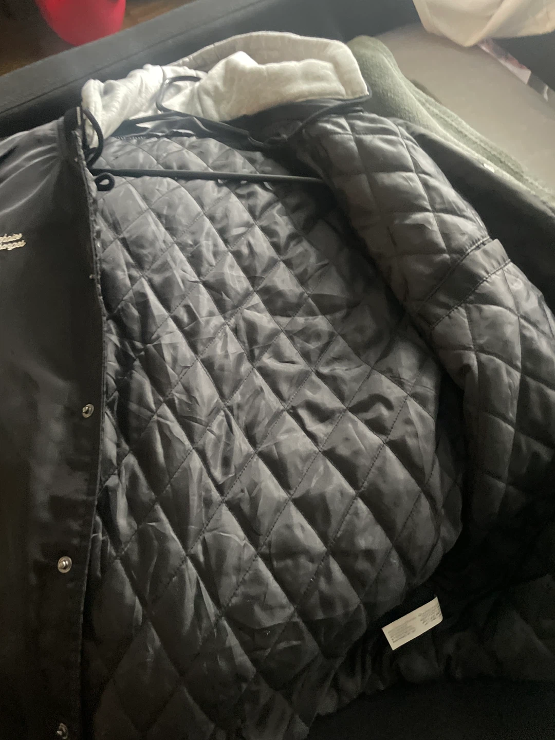 Varsity Jacket with Detachable Hood - photo 2