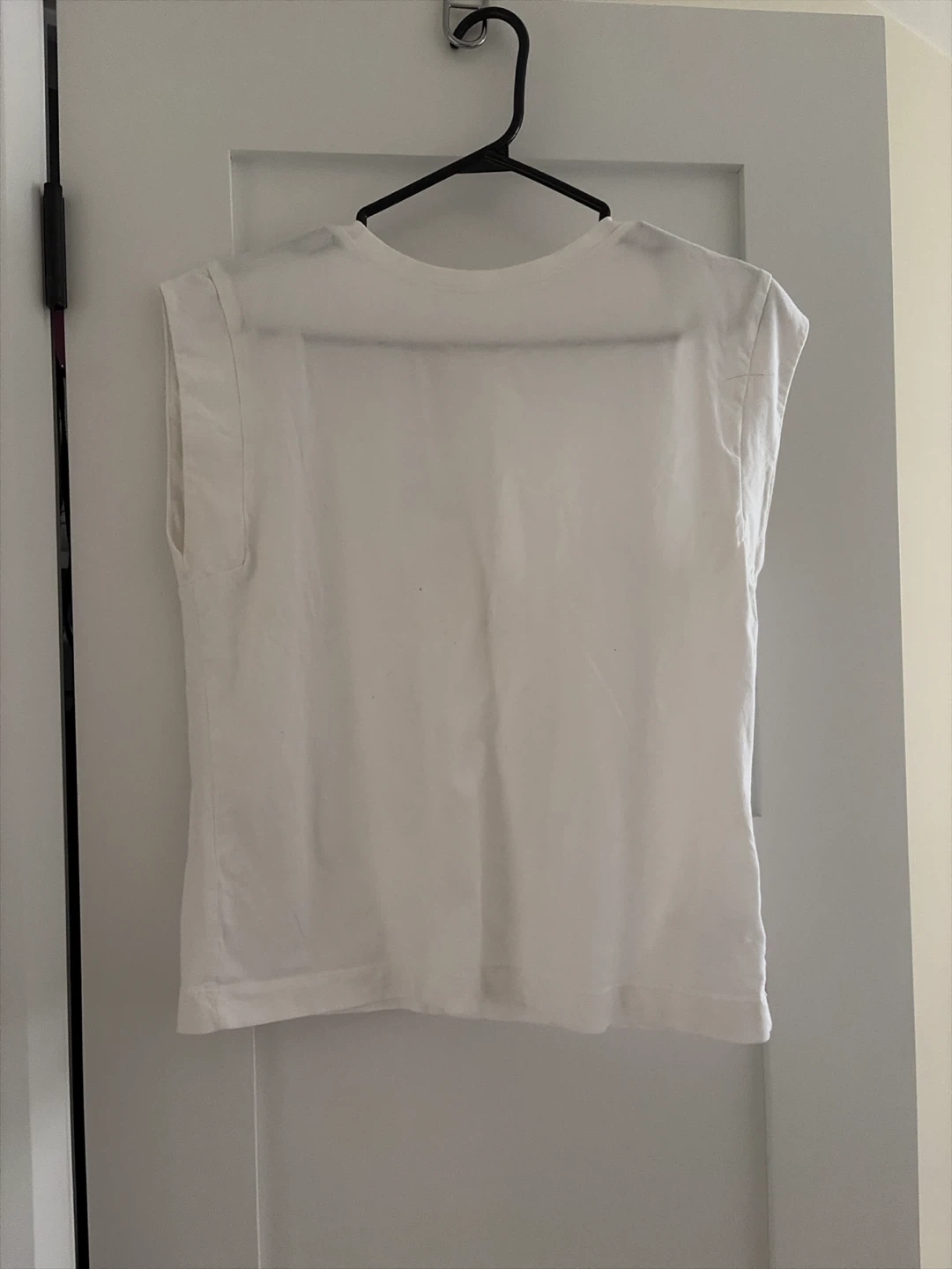 White Cap Sleeve T-Shirt