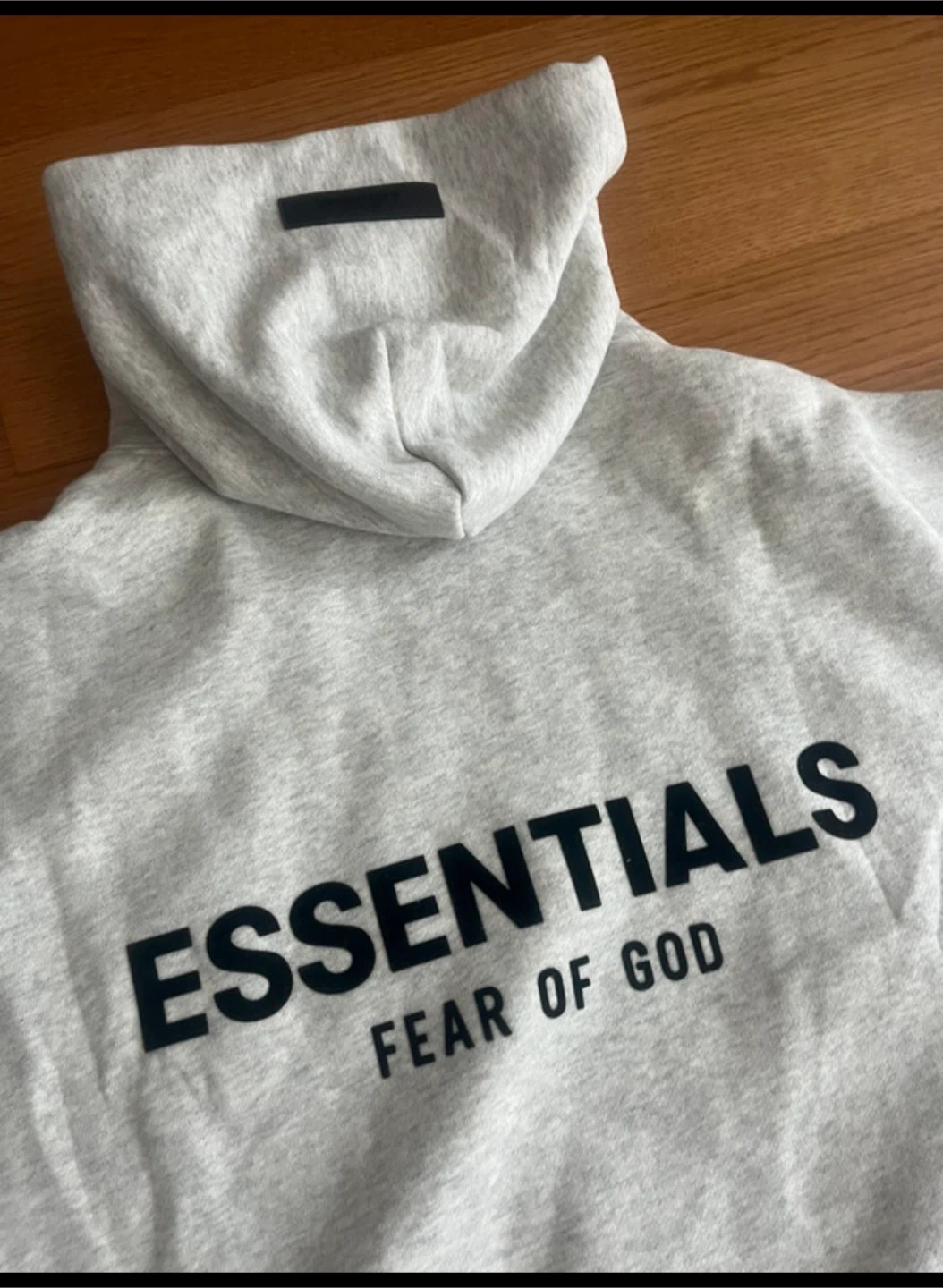Essentials Fear of God Hoodie - Light Grey - photo 4