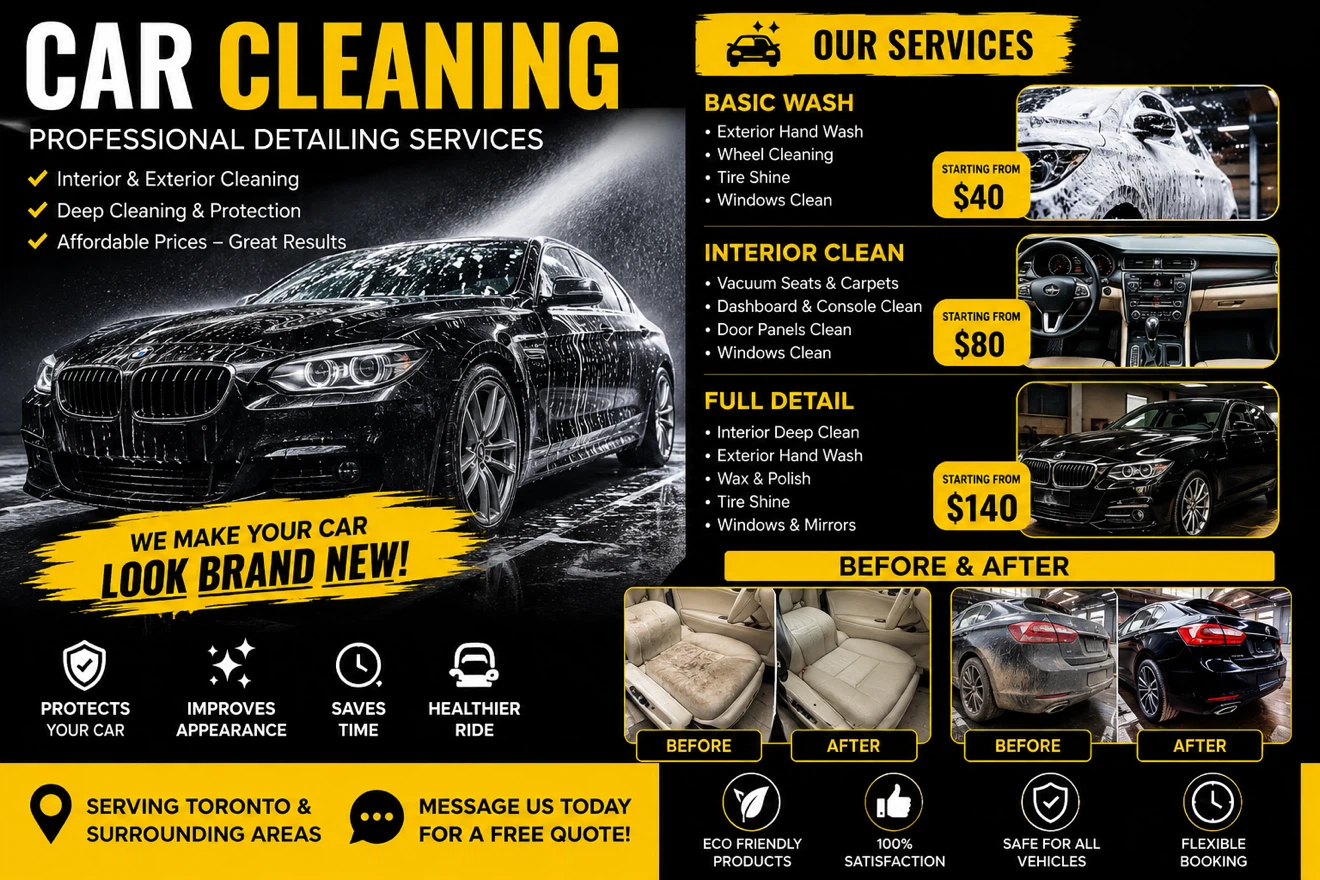 Professional Car Cleaning Services