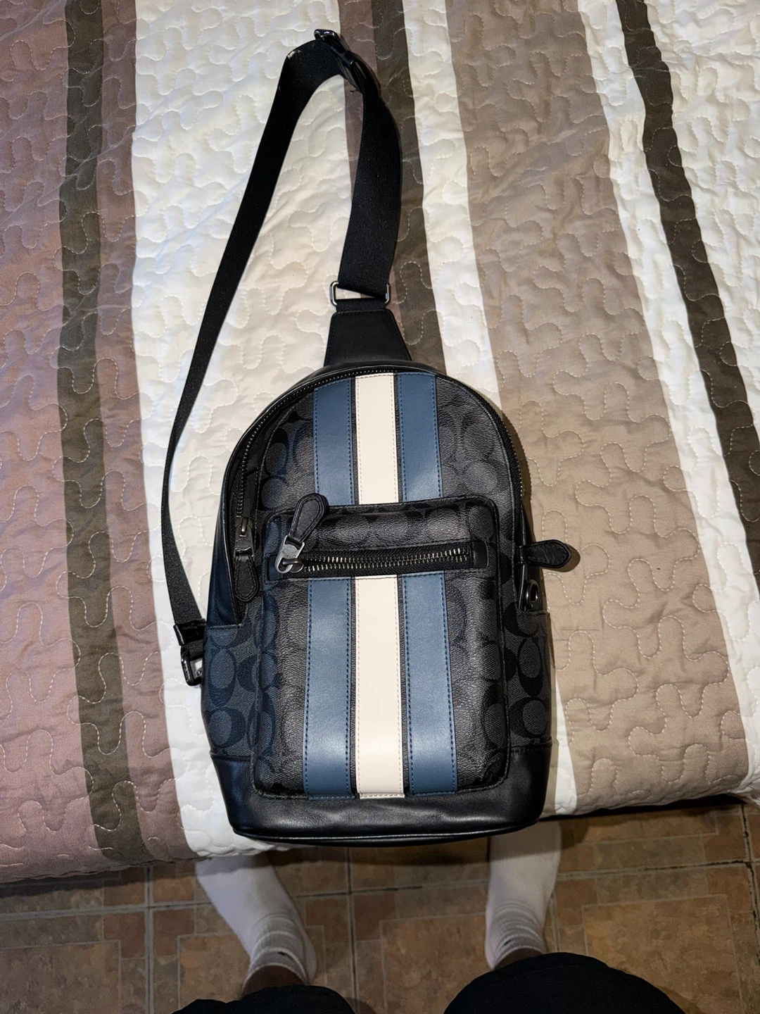 Authentic Coach over the shoulder bag