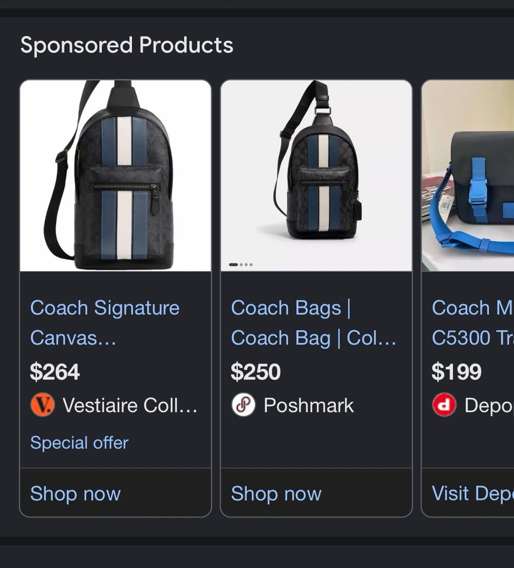 Authentic Coach over the shoulder bag - photo 3