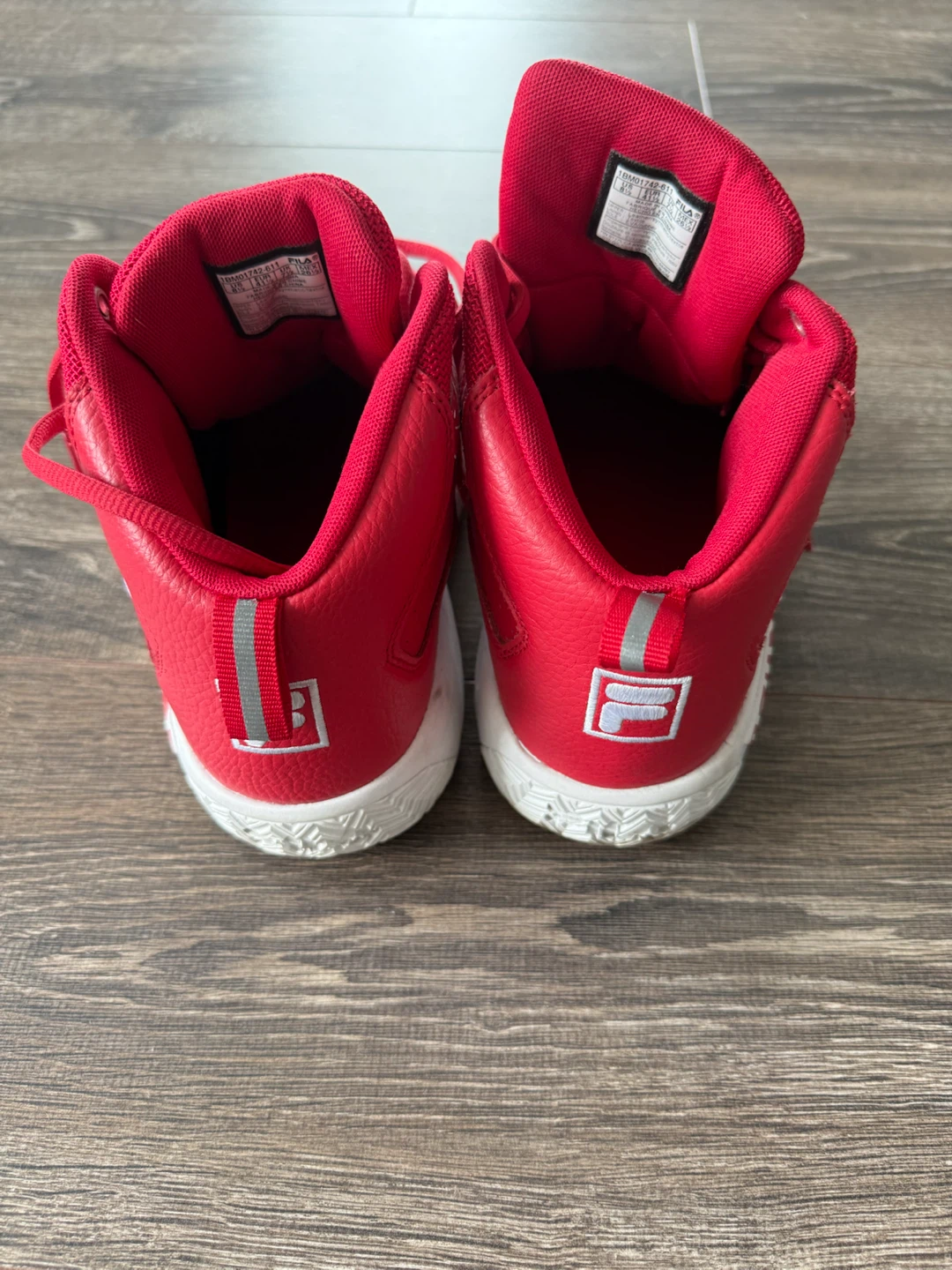Red Fila High-Top Sneakers - photo 3