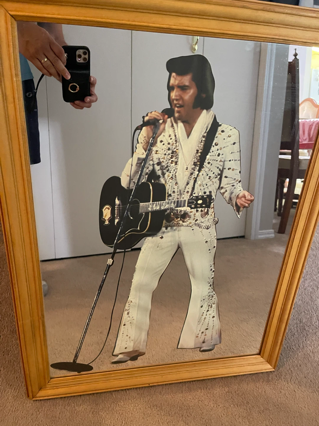 Elvis Presley Mirror from 1970’s