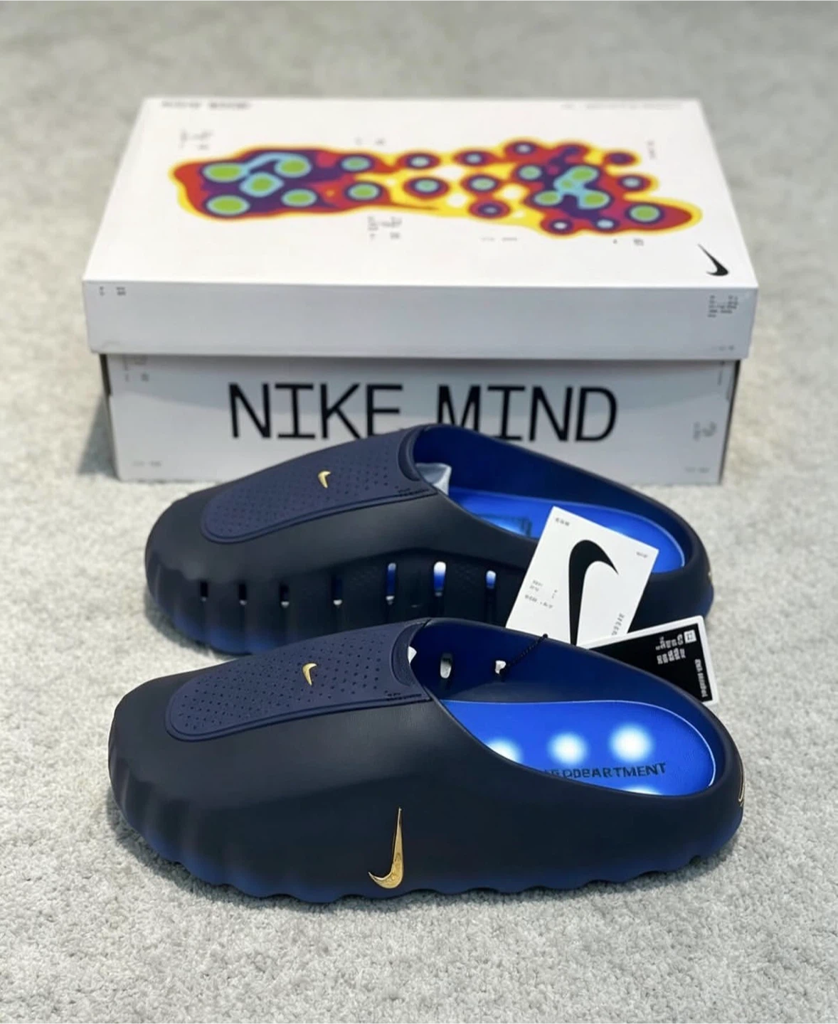 NIKE MIND 001 'BLACKENED BLUE' - Size 10 - photo 2