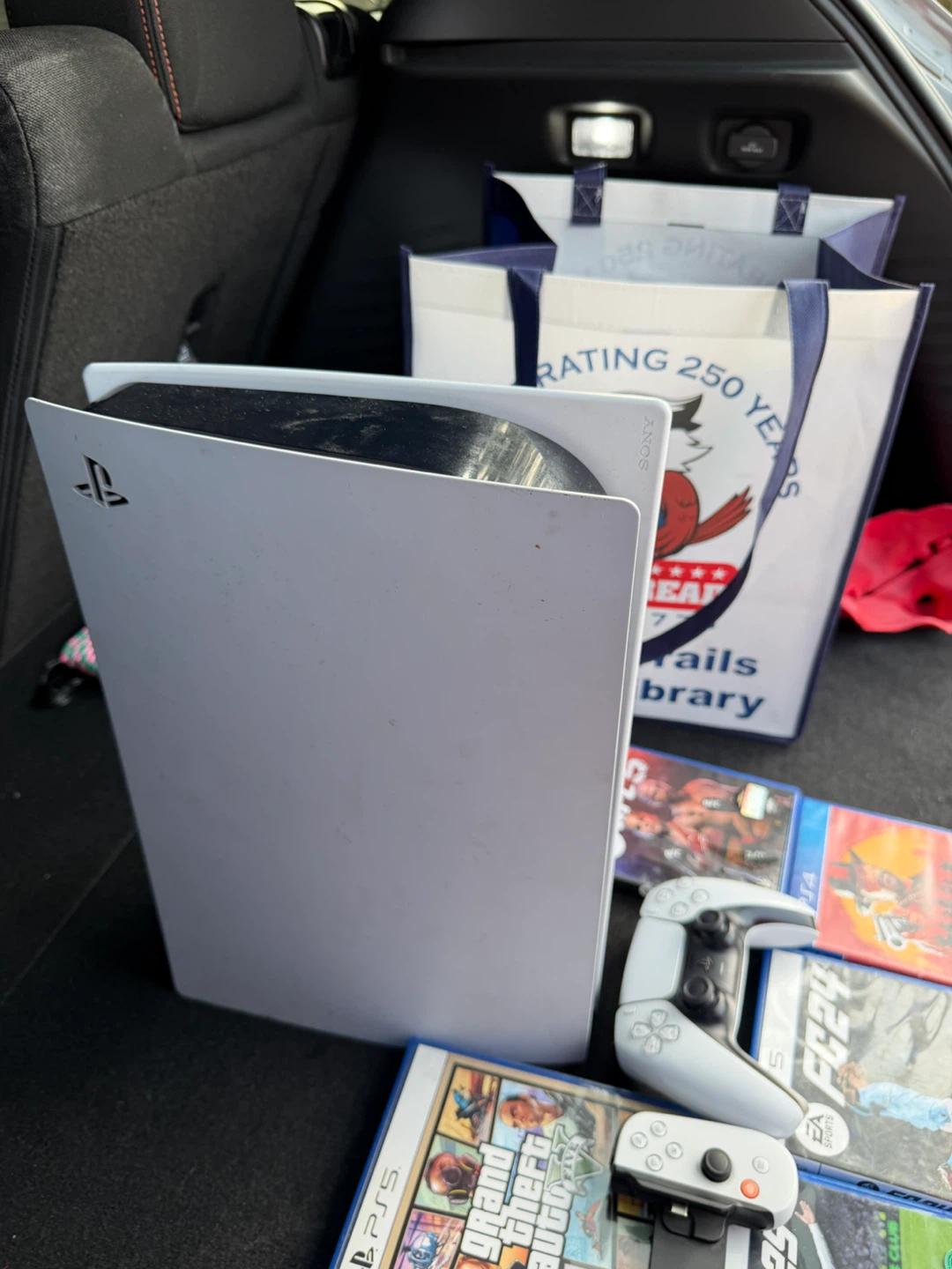 Sony PlayStation 5 Console with Games and Controllers - photo 2