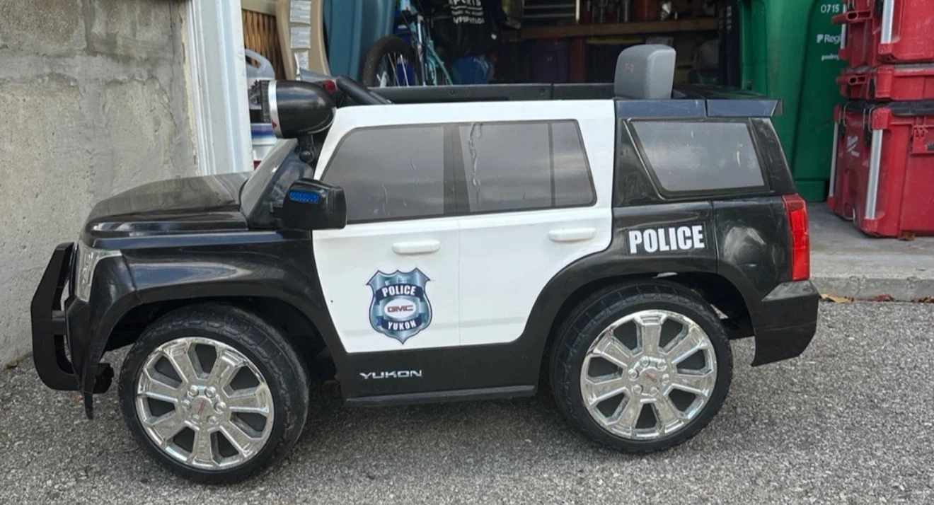 Kids Police Ride-On Toy Car