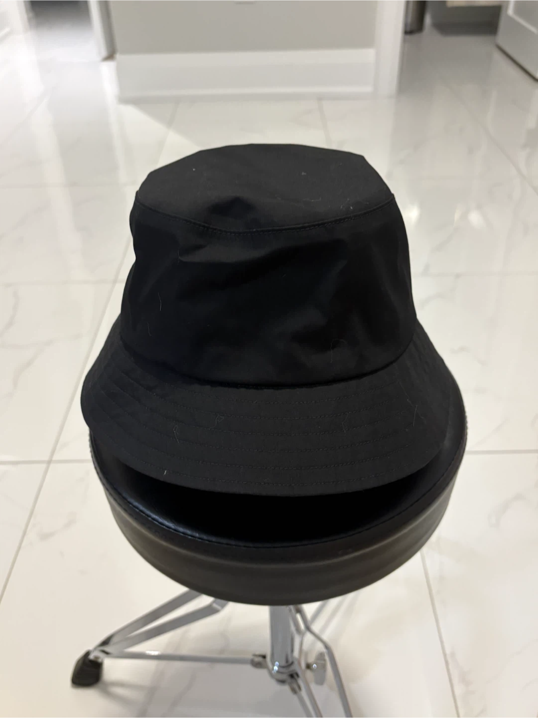 Muji Black Bucket Hat