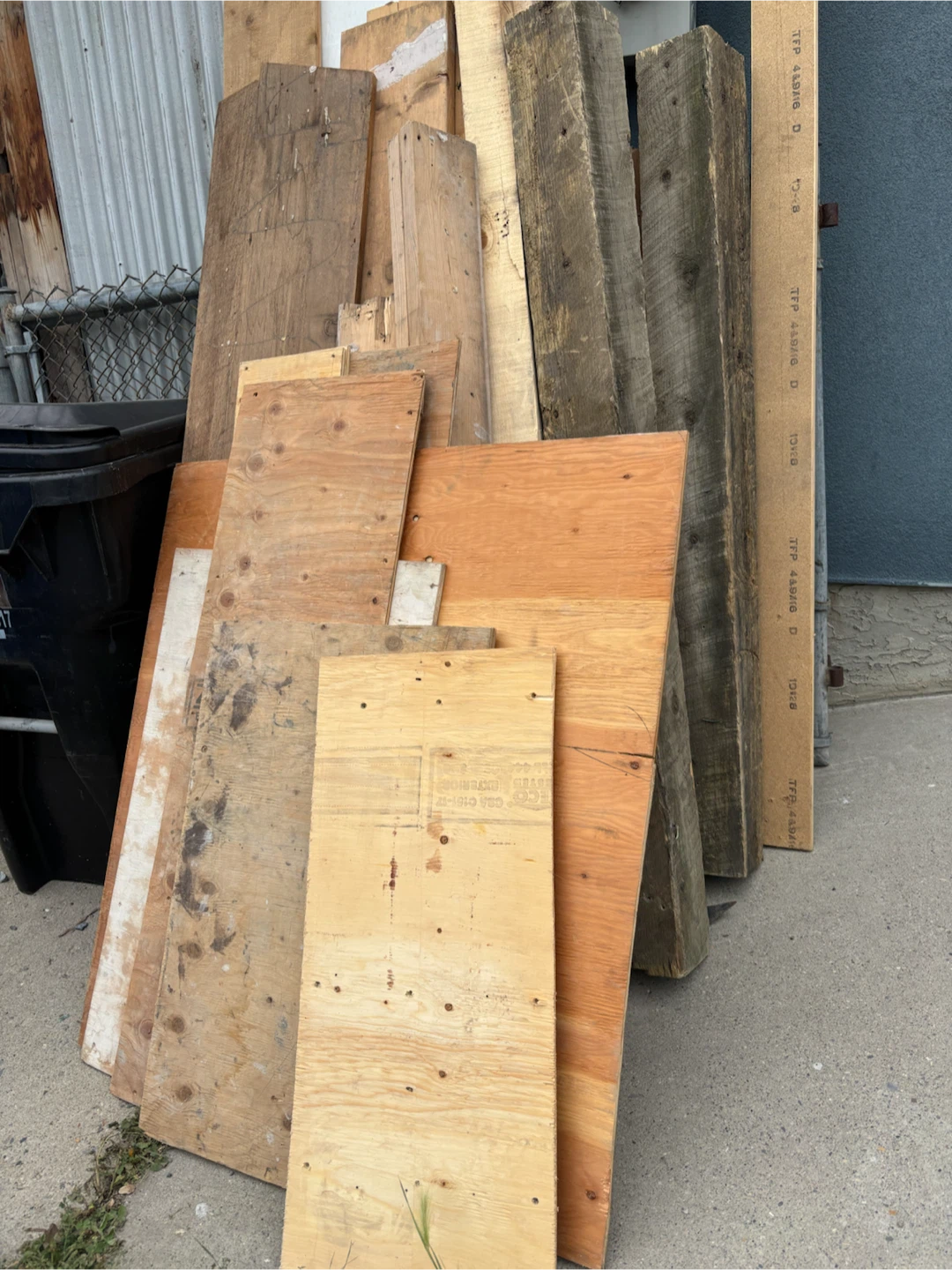 Assorted Construction Lumber and Plywood - photo 2