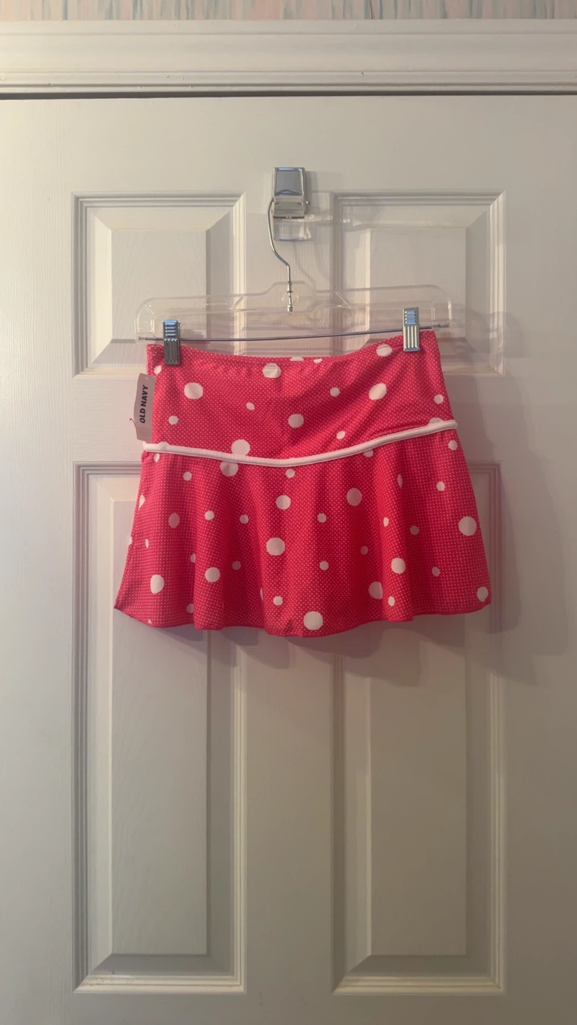 Old Navy Pink Polka Dot Skirt - photo 2