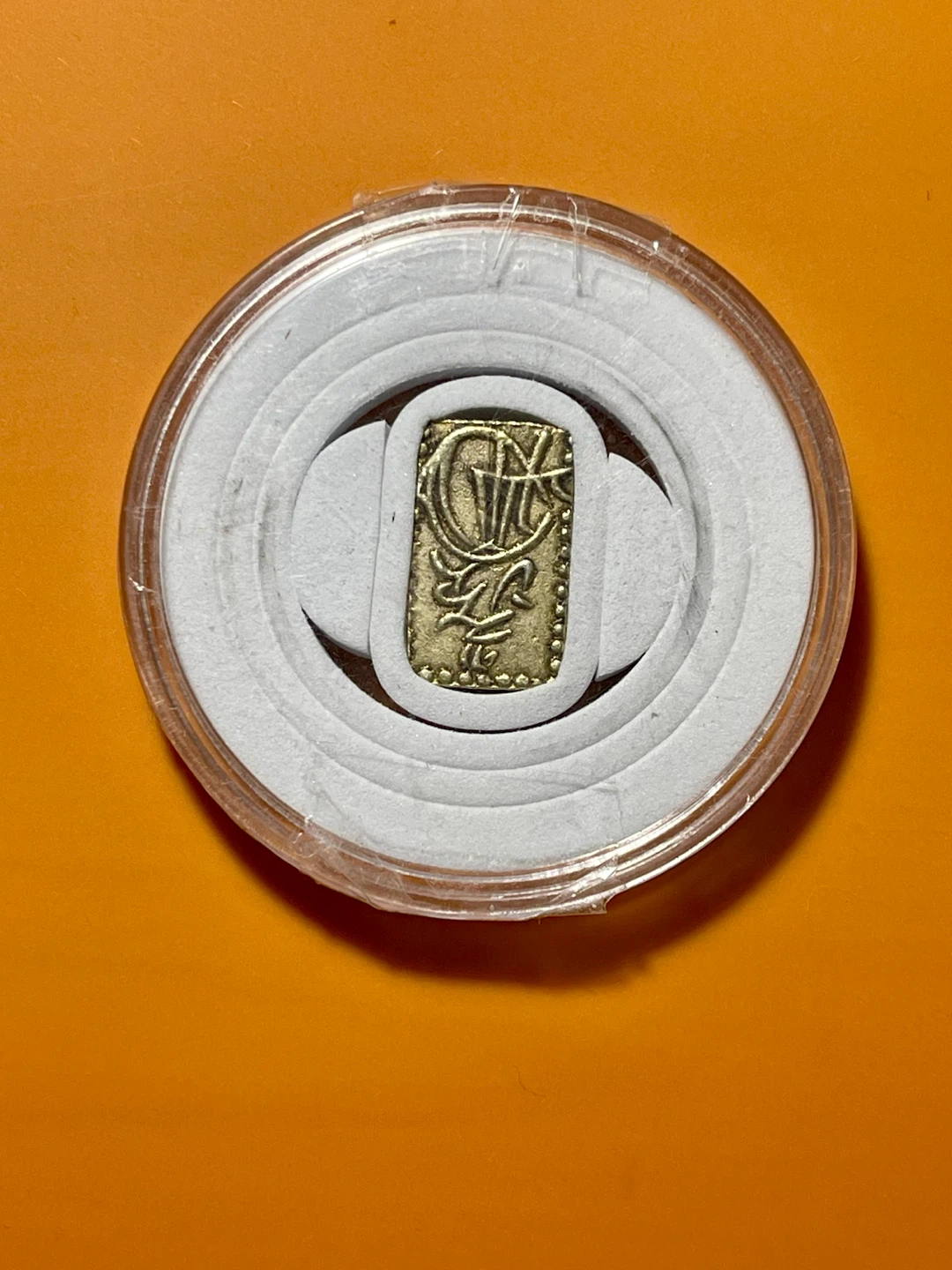 GOLD 2 Shu "Tenpō Nishukin" Coin - photo 2