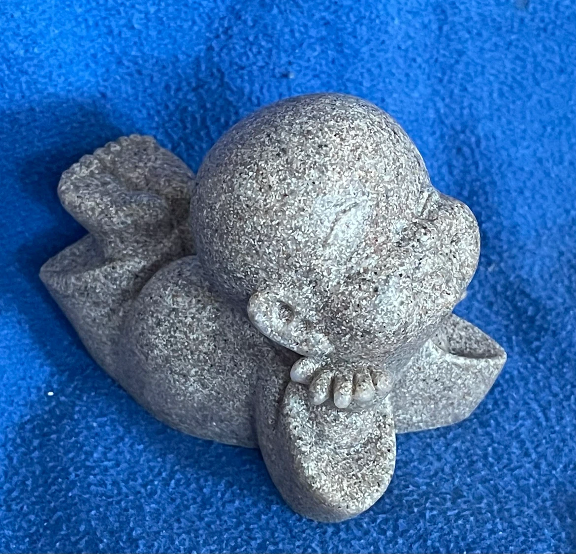 Stone Baby Figurine NEW