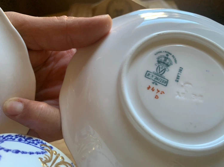 Royal Crown Derby Tea Cup and Saucer Set