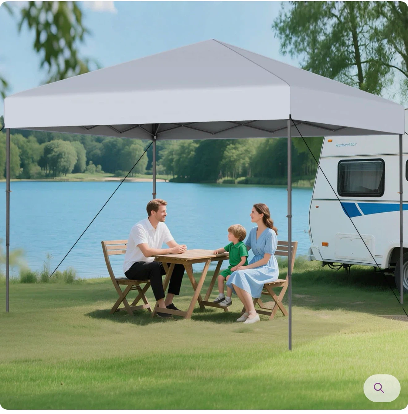 10ft x 10ft Pop-Up Canopy Tent