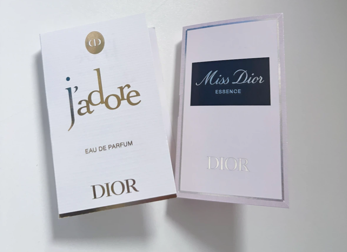 Dior J'adore & Miss Dior Essence Samples (new )