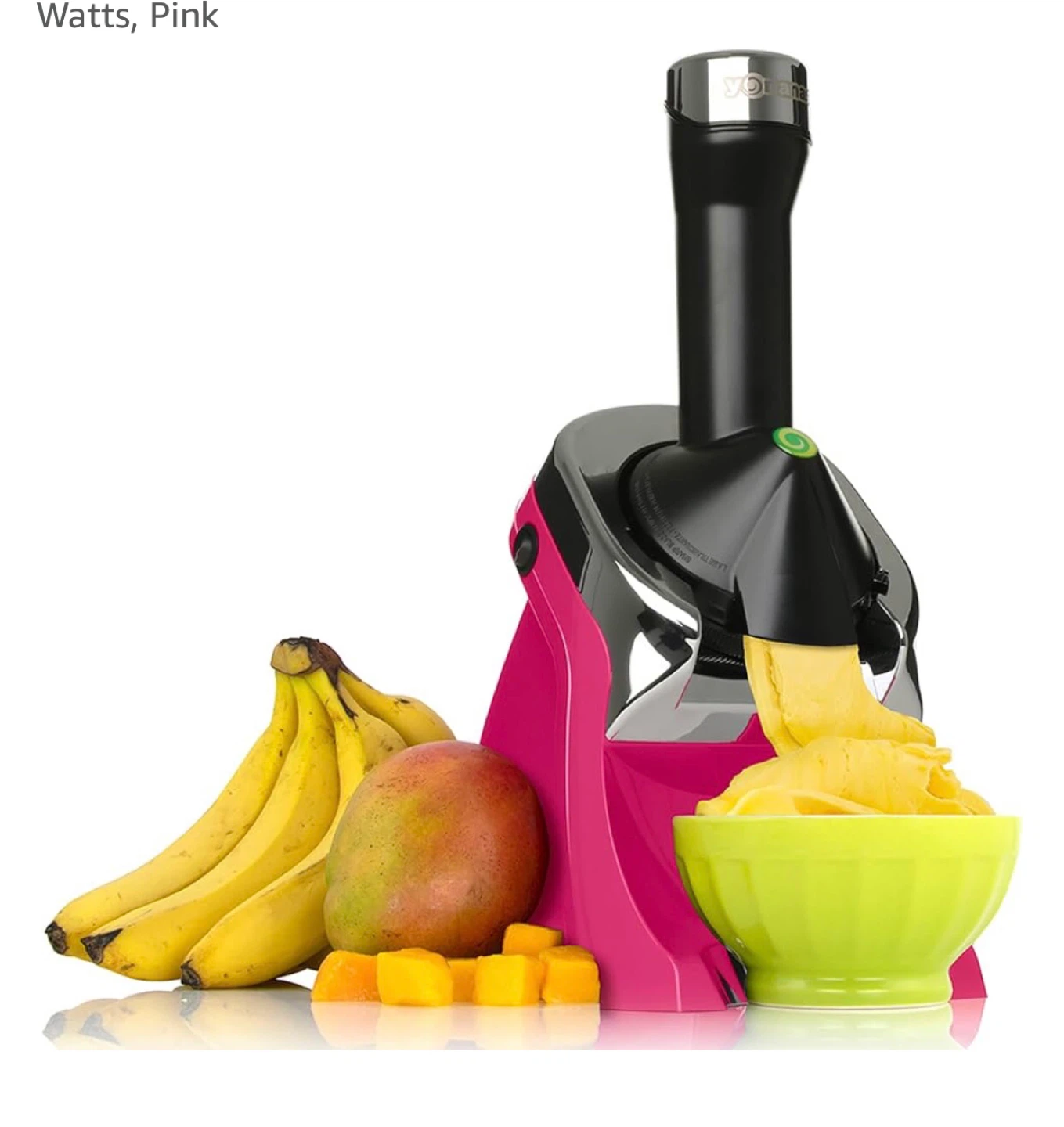 Yonanas Frozen Fruit Dessert Maker - Red - photo 2