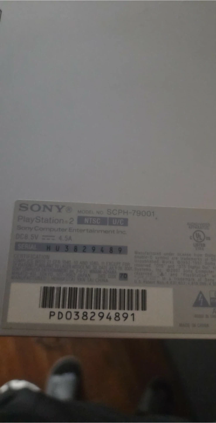Sony PlayStation 2 Slim Console - photo 2