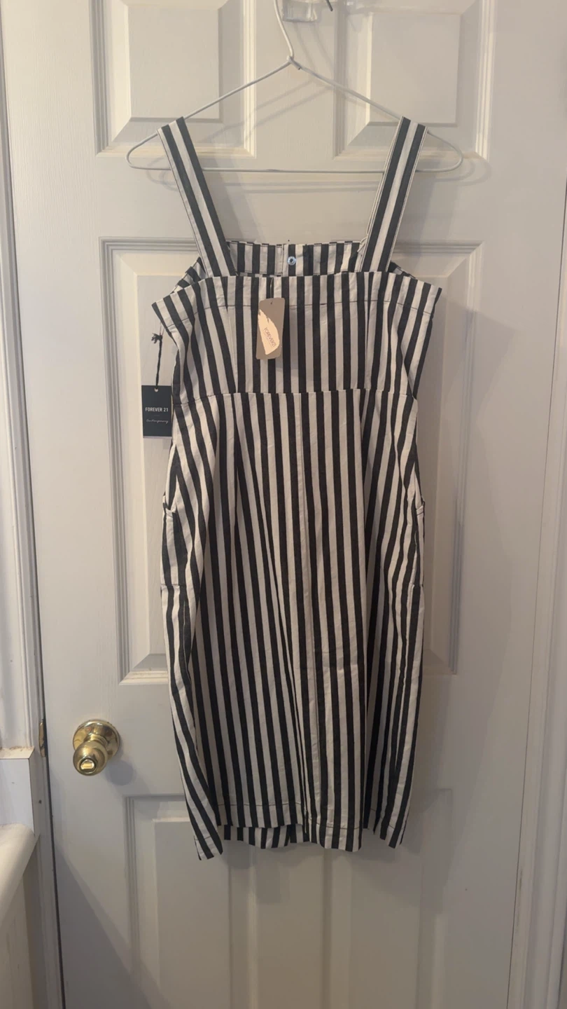 Forever 21 Striped Button Dress - photo 2