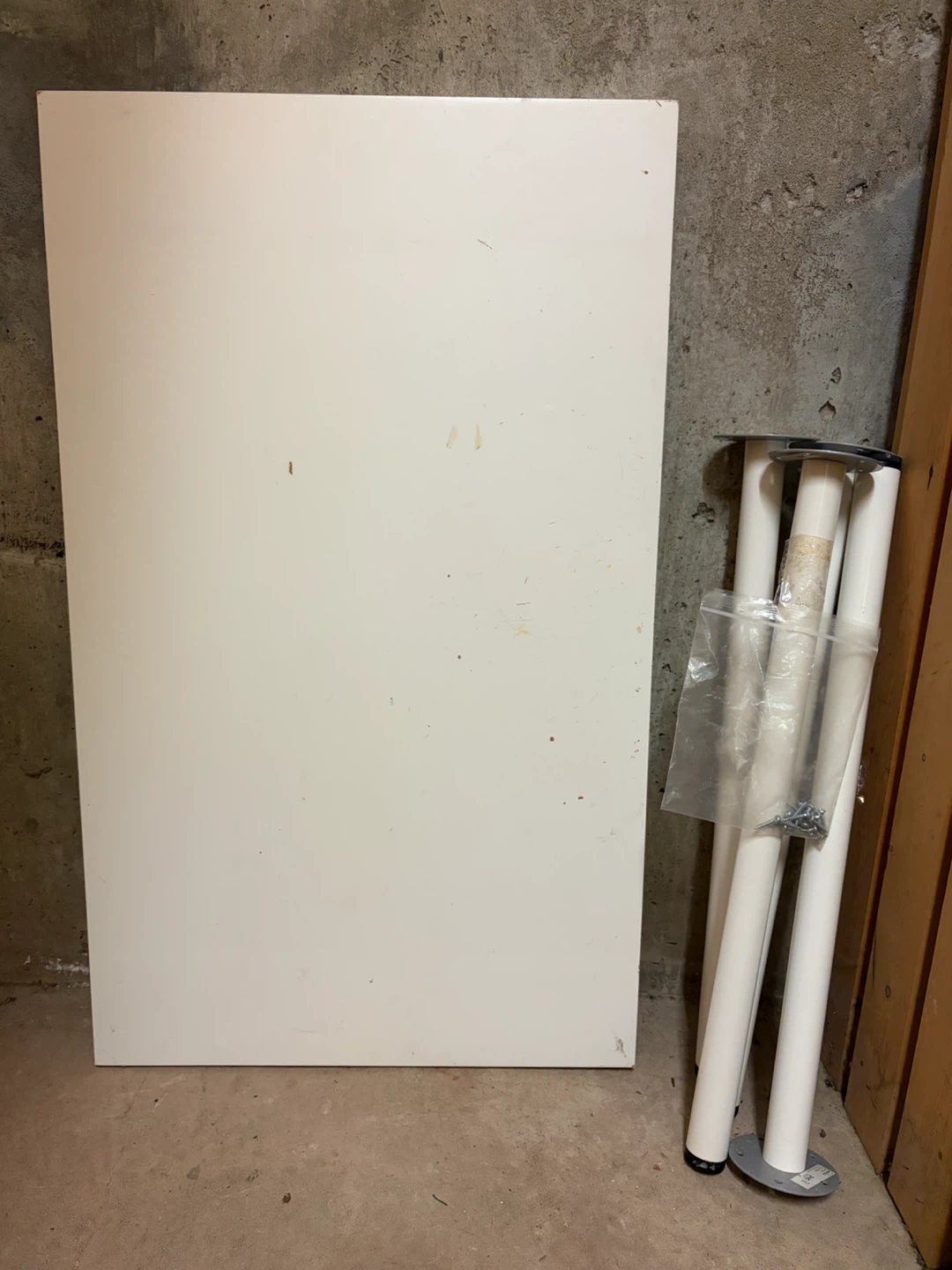 IKEA LINNMON white Table
