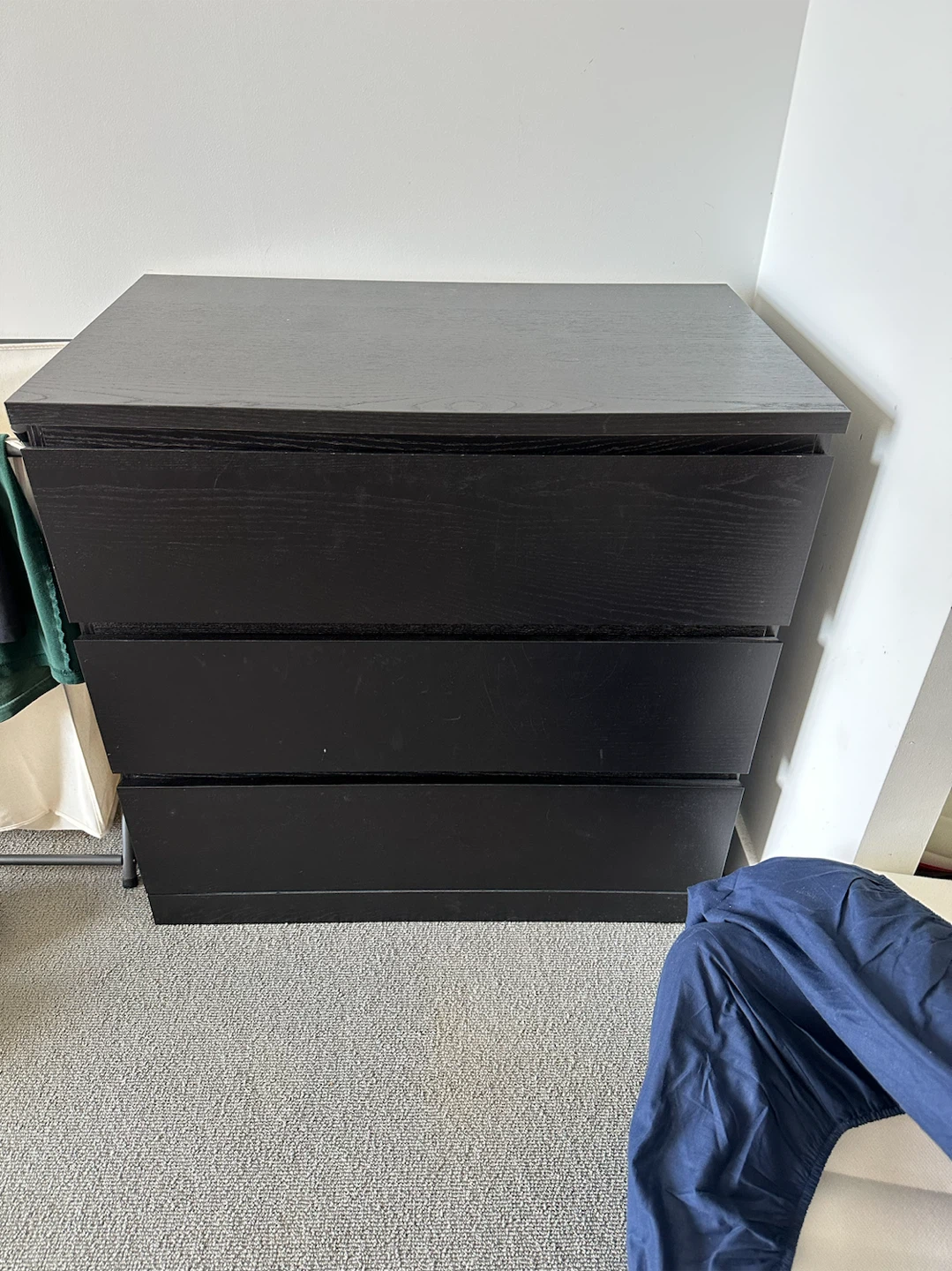 IKEA Black 4-Drawer Dresser