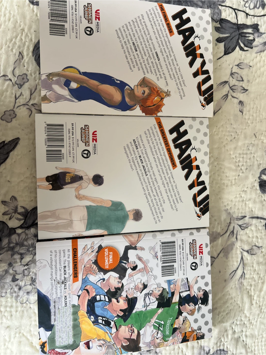 Haikyuu!! Manga Volumes 43, 44, 45 - photo 5
