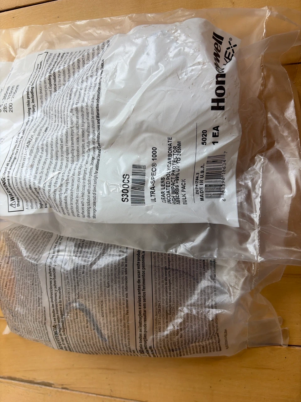 Honeywell Uvex S300CS Lens - photo 2