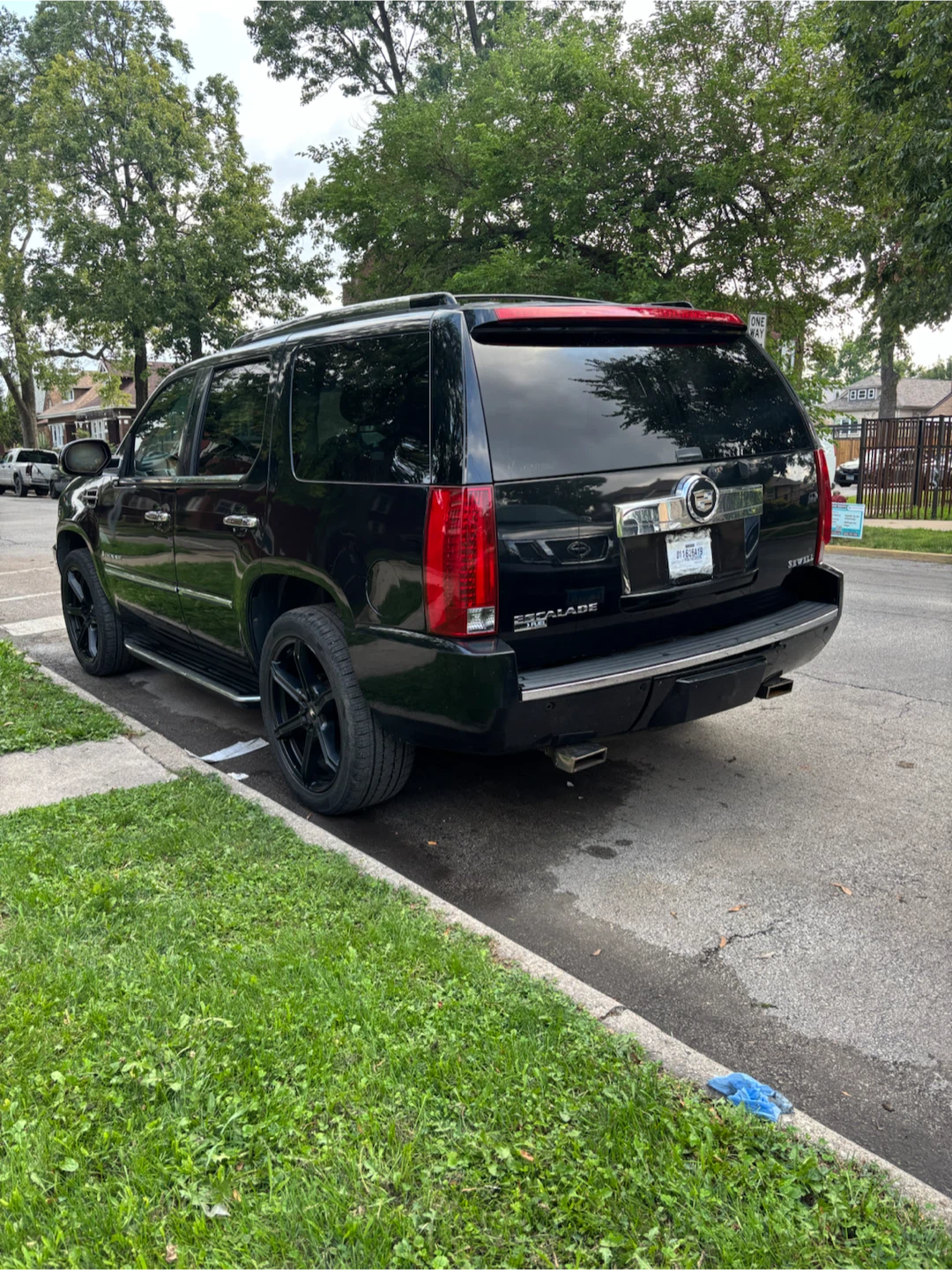 Black Cadillac Escalade