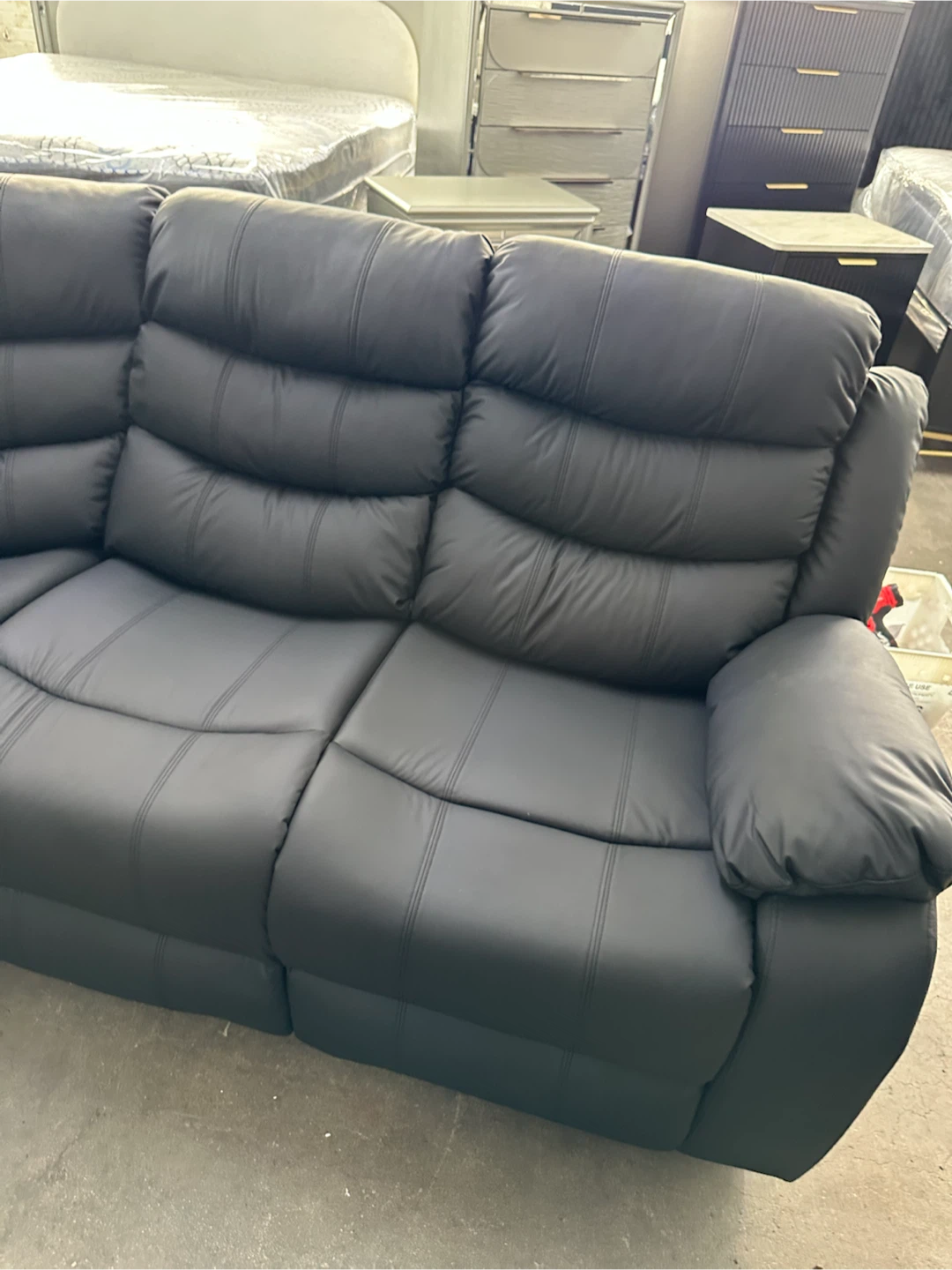Black sectional