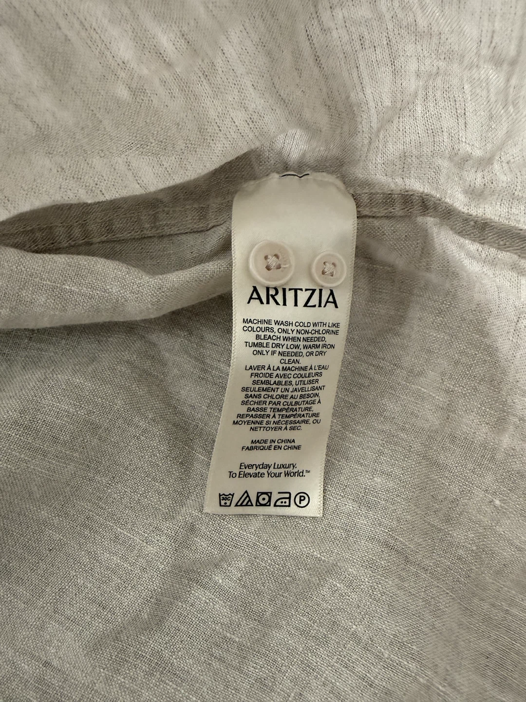 Babaton Linen Button-Up Shirt - photo 2