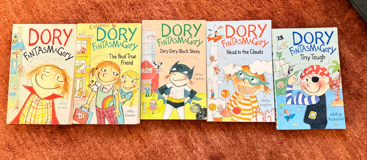 Dory Fantasmagory 5 Book Set by Abby Hanlon