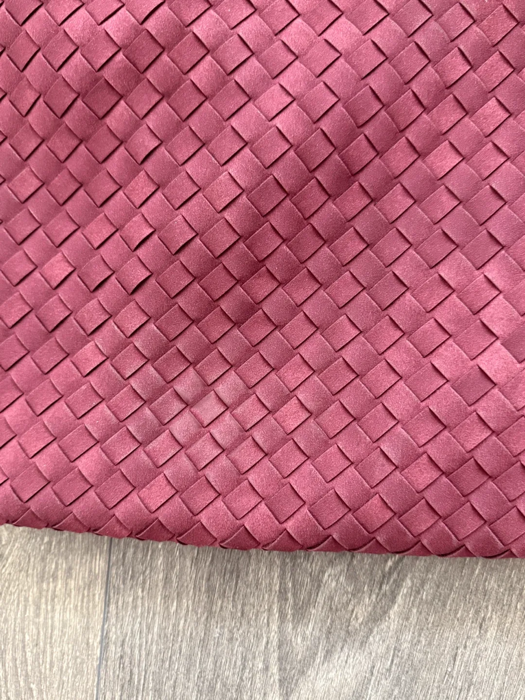 Woven Shoulder Bag - Plum - photo 4