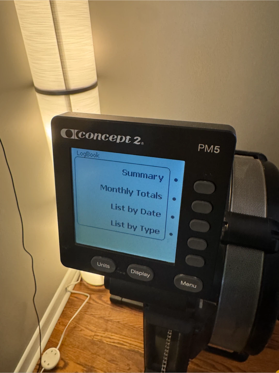 Concept 2 PM5 Rowing Machine - photo 3