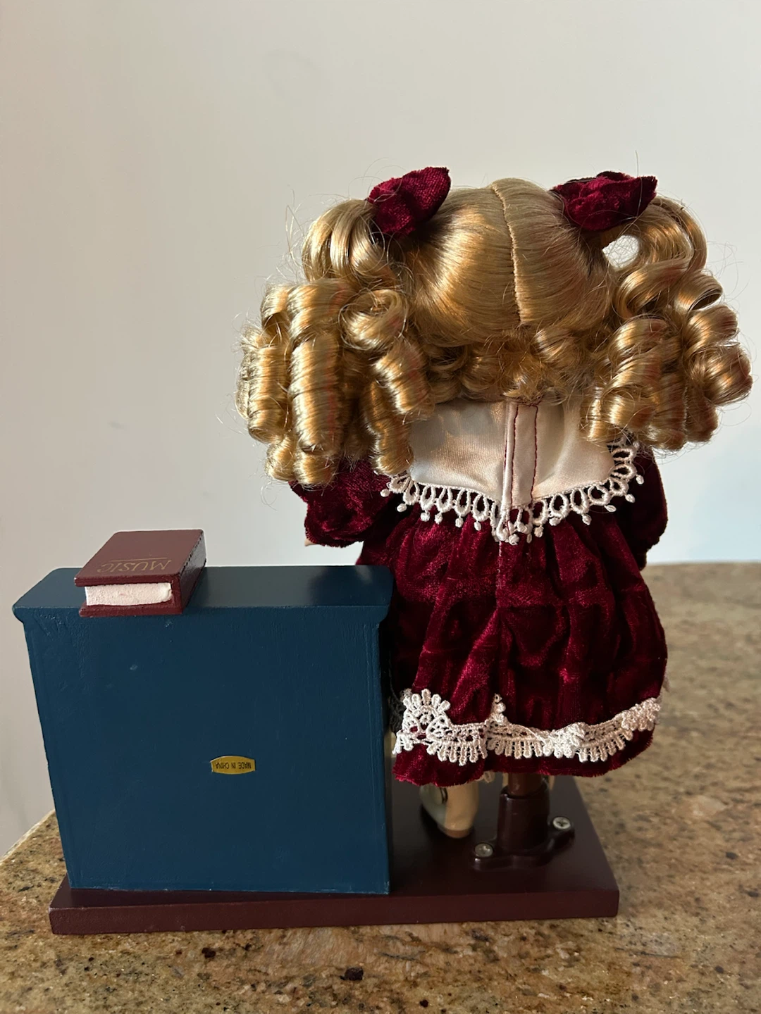 Doll with Piano and Teddy Bear - photo 3