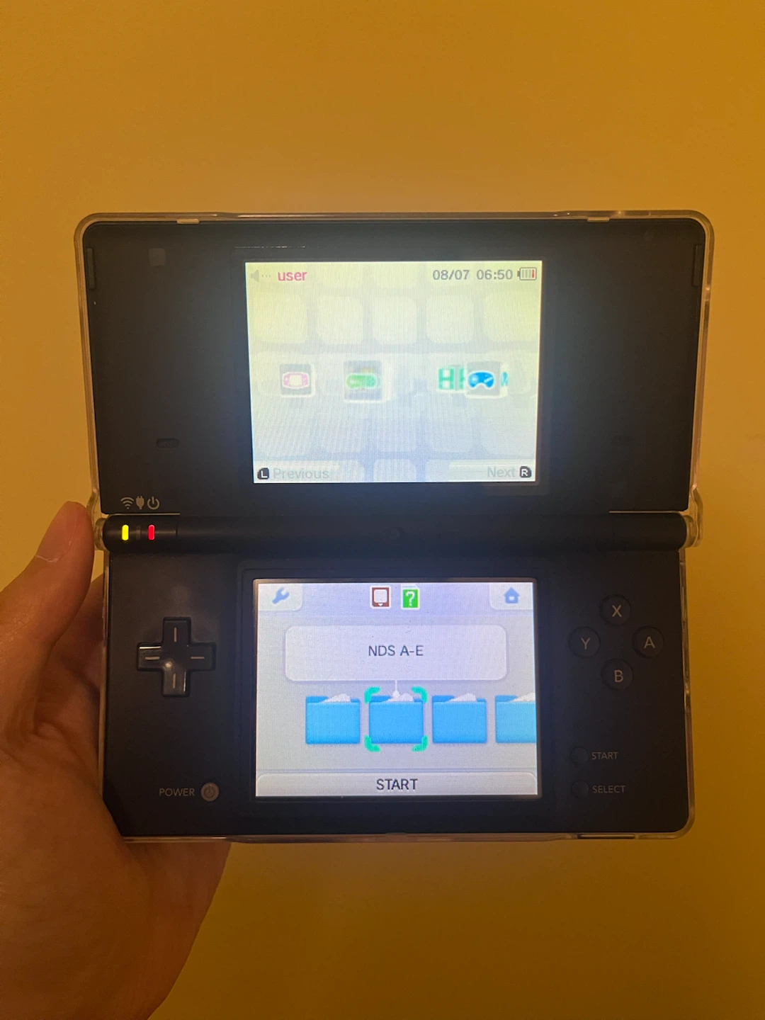 Modded Nintendo DSi Japanese Console