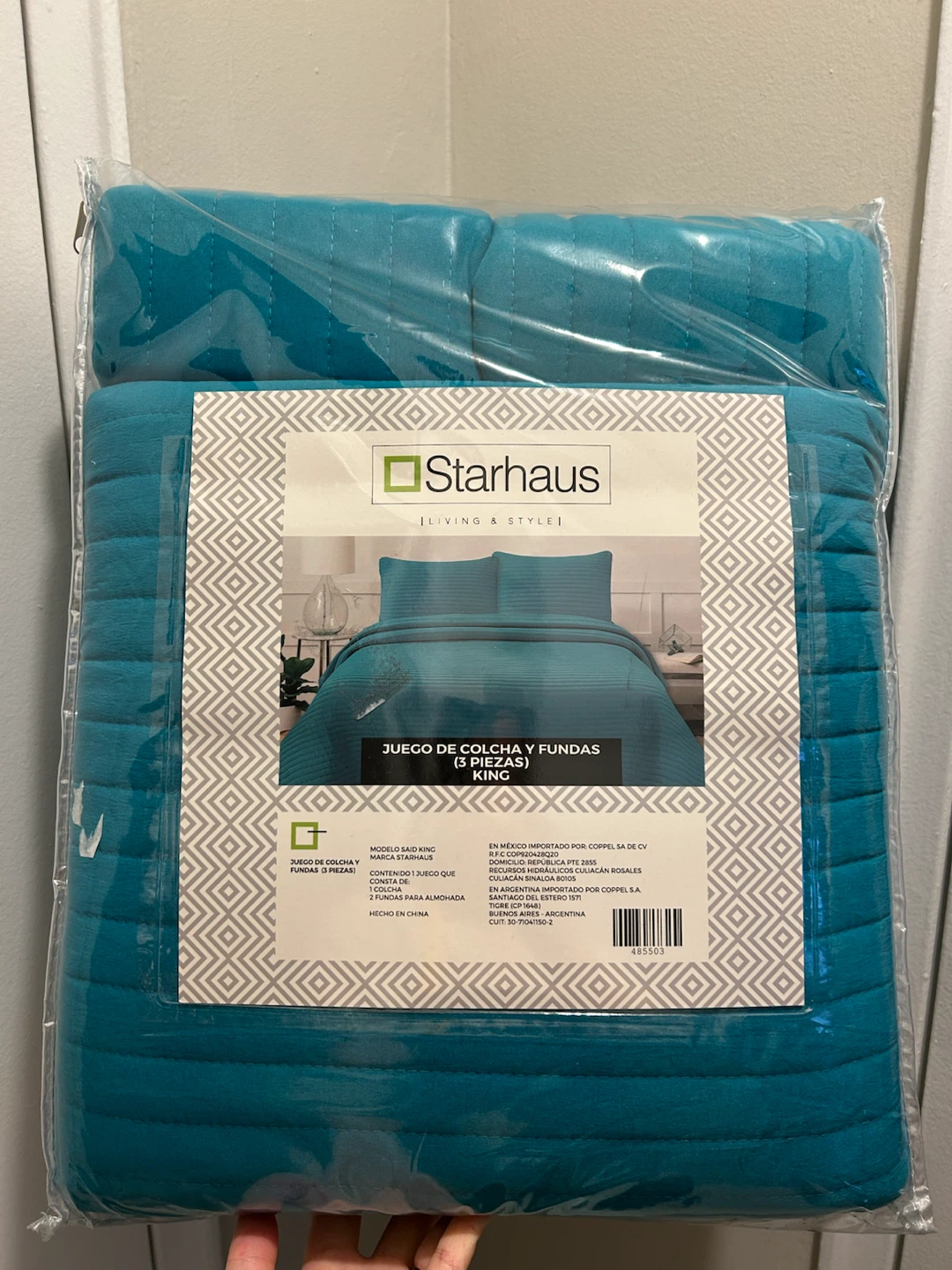 Brand Starhaus 3-Piece King Size Quilt / Bedspread Set