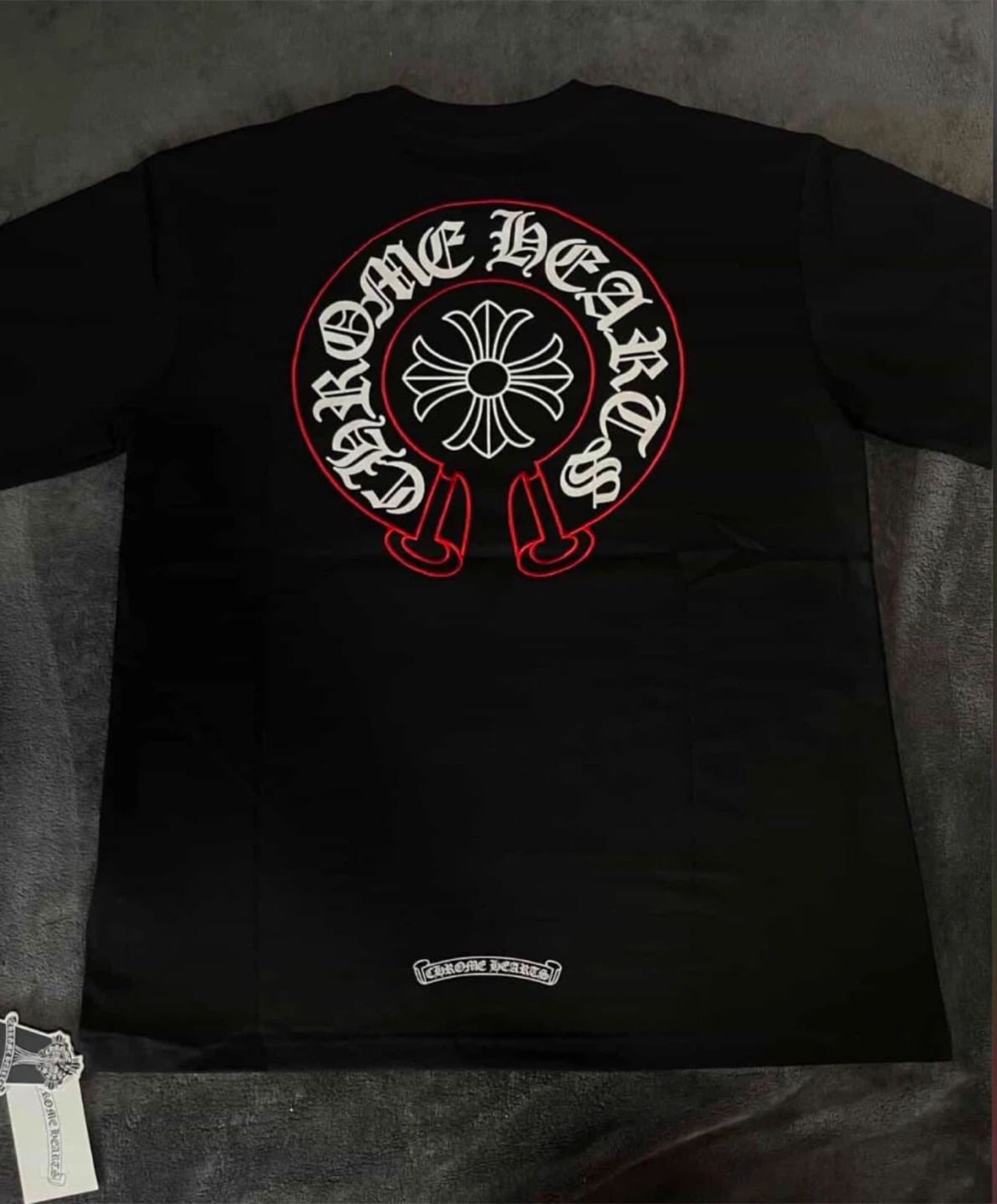 Chrome Hearts Black T-Shirt - photo 2