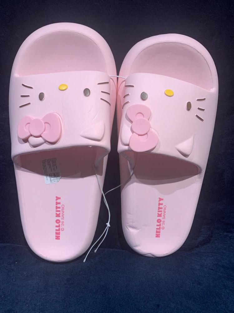 Hello Kitty Pink Slides - Size 40-41